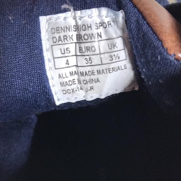 Brown and blue Tommy Hilfiger high tops - Picture 5 of 5